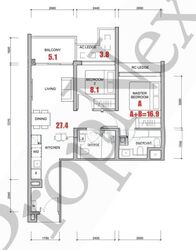 Hillock Green (D26), Apartment #543588351